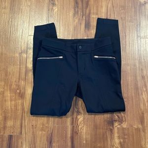 Athleta Navy Moto Pant 6P